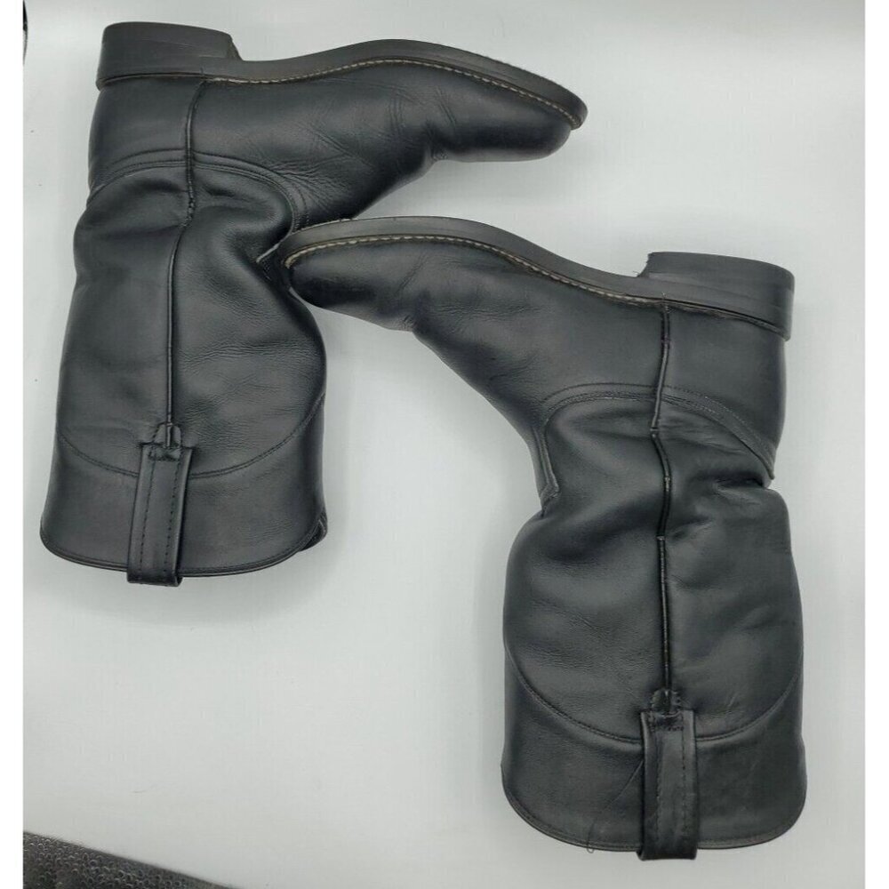 ACME Roper Women's Black Leather Slouch Boots Style 08050L Size 6.5 - Picture 7 of 12